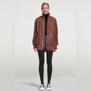 VARLEY Westwood Sherpa And Knit Jacket size S NWT